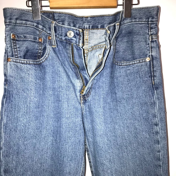 Levi's Men's 516 Straight Leg Slim Fit Jeans - Light Wash, Size 33x30 - Picture 2 of 6